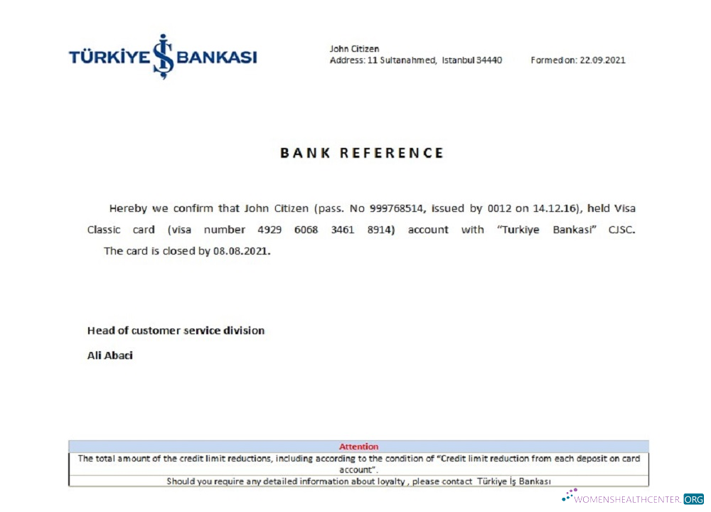 Download Turkey Is Bankasi closure reference Photoshop template